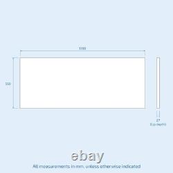 Nes Home Bath Screen Shower White Doors Vanity Toilet Matte Black Taps