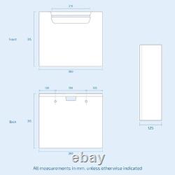 Nes Home Compact Basin Combined 2-in-1 Back to Wall Toilet and WC Unit Nes Home Compact Basin Combined 2-in-1 Back to Wall Toilet and WC Unit