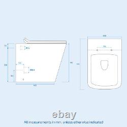 Nes Home Grey 900mm RH Vanity Unit Basin Sink with Rimless Toilet