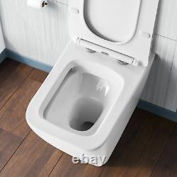 Nes Home LH 1100mm Vanity Basin Unit, WC Unit & Elora Back To Wall Toilet Grey