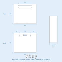 Nes Home Matte Grey LH 1100mm Vanity Cabinet Basin Sink & BTW Toilet