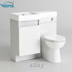 New combination bathroom vanity and basin back to the wall toilet 906L