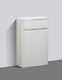 Newbold Gloss White Bathroom Wc Toilet Unit Includes Concealed Cistern 50cm