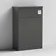 Nuie Arno Back To Wall Wc Unit 500mm Wide Gloss Grey