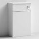 Nuie Arno Compact Back To Wall Wc Unit 500mm W X 260mm D Gloss White