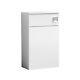 Nuie Arno Compact Gloss White Back To Wall Wc Unit 500x260mm Modern Bathroom
