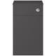 Nuie Athena Back To Wall Wc Toilet Unit 500mm Wide Gloss Grey