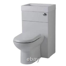 Nuie Athena Toilet and Basin Combination Unit Soft Close Seat