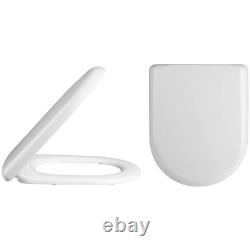 Nuie Athena Toilet and Basin Combination Unit Soft Close Seat