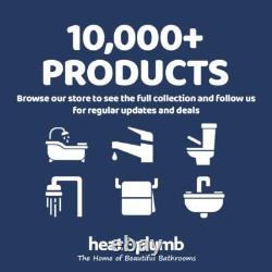 Nuie Athena Toilet and Basin Combination Unit Soft Close Seat