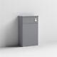 Nuie Classique Back To Wall Wc Toilet Unit 500mm Wide Satin Grey