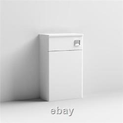 Nuie Classique Back to Wall WC Toilet Unit 500mm Wide Satin White