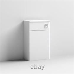 Nuie Classique Back to Wall WC Toilet Unit 500mm Wide Satin White