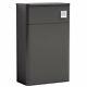 Nuie Core Back To Wall Wc Toilet Unit 500mm Wide Gloss Grey