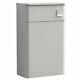 Nuie Core Back To Wall Wc Toilet Unit 500mm Wide Gloss Grey Mist