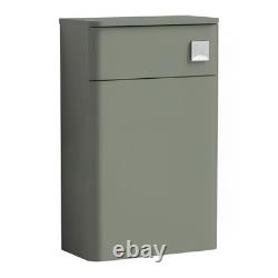 Nuie Core Back to Wall WC Toilet Unit 500mm Wide Satin Green