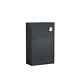 Nuie Deco Back To Wall Wc Unit 500mm Wide Satin Anthracite Flt1441