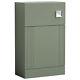 Nuie Deco Back To Wall Wc Unit 500mm Wide Satin Reed Green