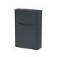 Nuie Lunar Back To Wall Wc Toilet Unit 550mm Wide Satin Anthracite