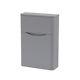 Nuie Lunar Back To Wall Wc Toilet Unit 550mm Wide Satin Grey