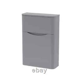 Nuie Lunar Back to Wall WC Unit 550mm Wide Satin Grey SML241