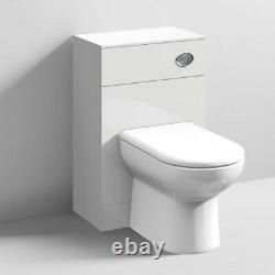 Nuie Mayford Back to Wall WC Toilet Unit 500mm Wide x 300mm Deep Gloss White