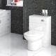 Nuie Mayford Back To Wall Wc Toilet Unit 500mm Wide X 330mm Deep Gloss White