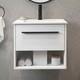 Ove Camila 60cm Wall Mounted Vanity, Matte White (srp &pound;525) Cracked At Back