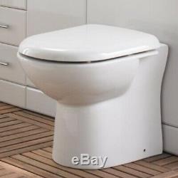 Premier Compact 360mm Back To Wall Toilet and Cloakroom Unit Suite
