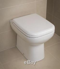 Rak origin Bathroom Suite Semi Recessed Basin & Back To Wall Toilet