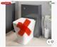 Regis Forma Grey Gloss Back To Wall Toilet Unit