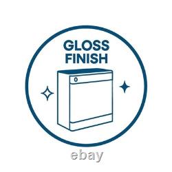 Robin 500mm Floor Standing Bathroom WC Back to wall Unit Pre-made White