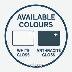 Robin 500mm Floor Standing Bathroom WC Back to wall Unit Pre-made White