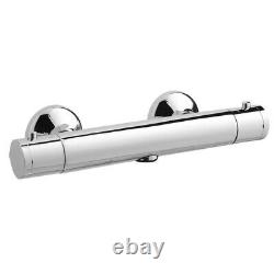 Shower Bathroom Suite 1700x700mm Bath WC Toilet Basin Vanity UnitTaps Shower