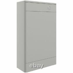 Signature Gatsby Back to Wall WC Toilet Unit 506mm Wide Grey Gloss