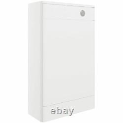 Signature Gatsby Back to Wall WC Toilet Unit 506mm Wide White Gloss