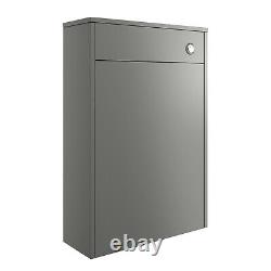 Signature Lund Back to Wall WC Toilet Unit 600mm Wide Matt Grey