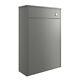 Signature Lund Back To Wall Wc Toilet Unit 600mm Wide Matt Grey