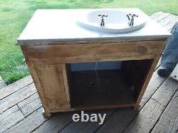 Sink vanity unit to suit victorian style or similar