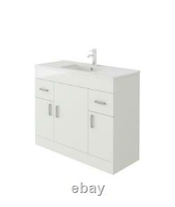 Sphinx Bathroom Furniture Suite Vanity Basin Cabinet & WC Unit 1600mm