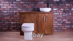 Toilet Combination Bathroom Vanity & Back To Wall Unit Bathroom Cabinet