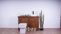 Toilet Combination Bathroom Vanity & Back To Wall Unit Bathroom Cabinet