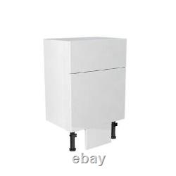 Toilet Vanity Unit Back to Wall 600mm Soft White Nabis Style C22424 (Auction 1)