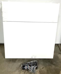 Toilet Vanity Unit Back to Wall 600mm Soft White Nabis Style C22424 (Auction 1)