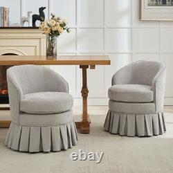 Vanity Stool Chair with Back& Arms, Upholstered Makeup Chair, for Bedroom Bathroom