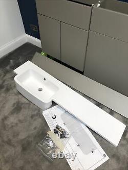 Vanity unit & basin with back to wall pan unit, Roper Rhodes R2