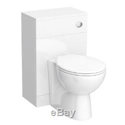 VeeBath Linx Vanity Basin Cabinet Back To Wall Toilet Unit Pan Cistern 1450mm