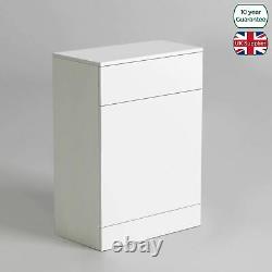 Venis White Bathroom Back To Wall Flat Pack WC Unit W500mm x D300mm