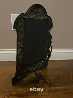 Vintage Art Nouveau Easel Back Vanity Table Mirror