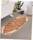 Vintage Bathroom Runner Rugs With Rubber Backing Traditional 18x47 Orange